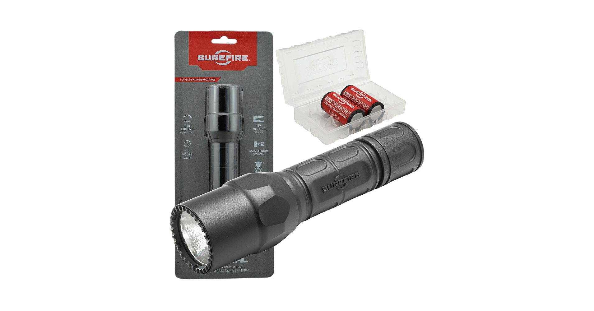 Amazon.com: SureFire G2X Tactical 600 Lumen EDC Flashlight